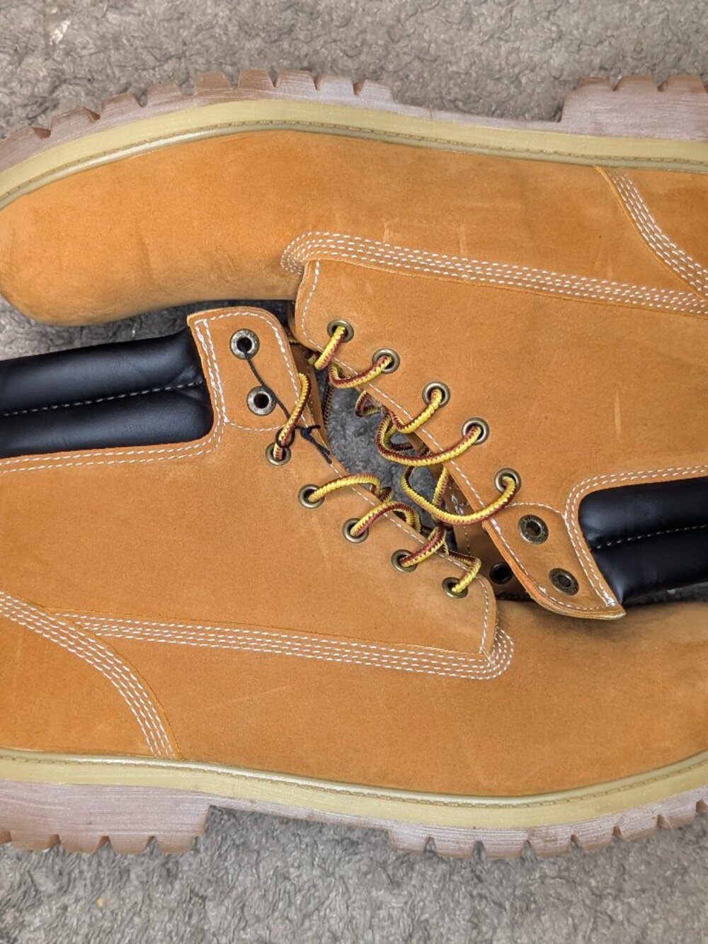 Levi's Men’s Lace-up Harrison Wheat Tan Work Construction Boots Size 13 New
